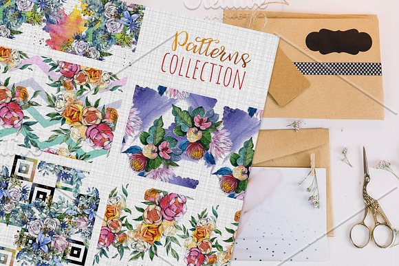 Spring variety watercolor png in Illustrations - product preview 3