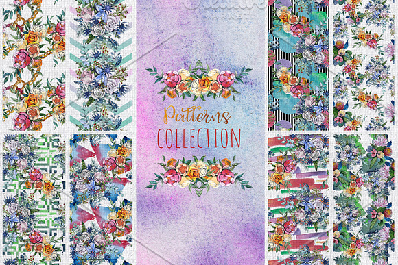 Spring variety watercolor png in Illustrations - product preview 5