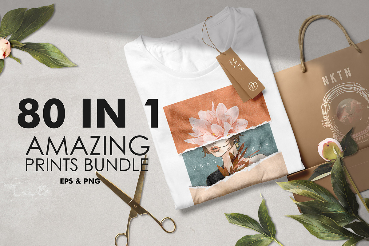 80 Amazing Prints Bundle in Illustrations - product preview 8