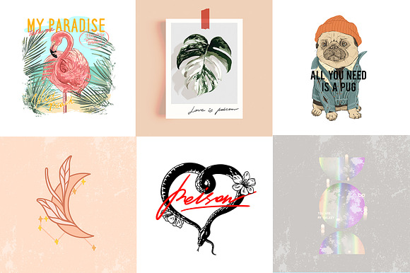 80 Amazing Prints Bundle in Illustrations - product preview 7