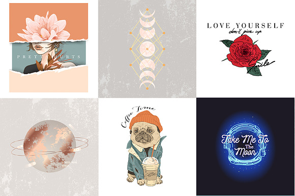 80 Amazing Prints Bundle in Illustrations - product preview 10