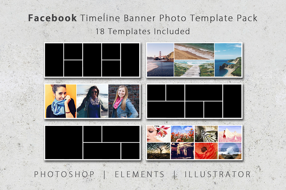 Facebook Timeline Cover Templates in Facebook Templates - product preview 8