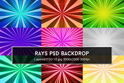 Rays PSD Backdrop