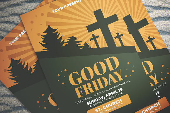 Good Friday Flyer in Flyer Templates - product preview 1