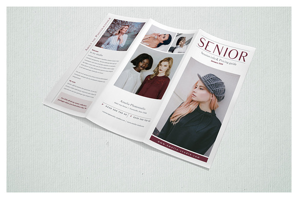 Photographer - Trifold Brochure in Brochure Templates - product preview 1