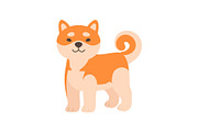 Cute Shiba Inu Dog, Adorable Funny