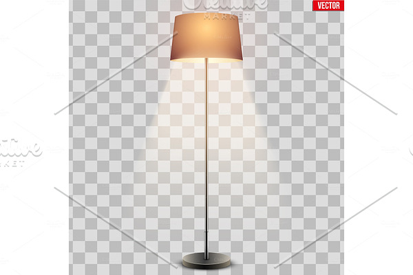 Classic Floor Lamp with Shade