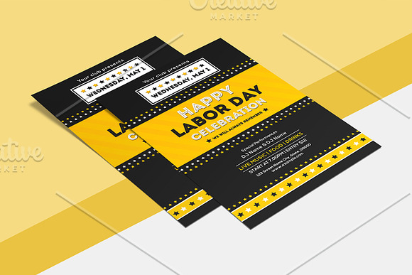 Labor Day Flyer - V1001 in Flyer Templates - product preview 1