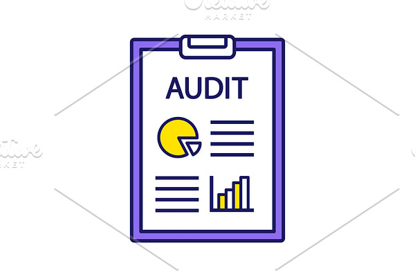 Audit color icon