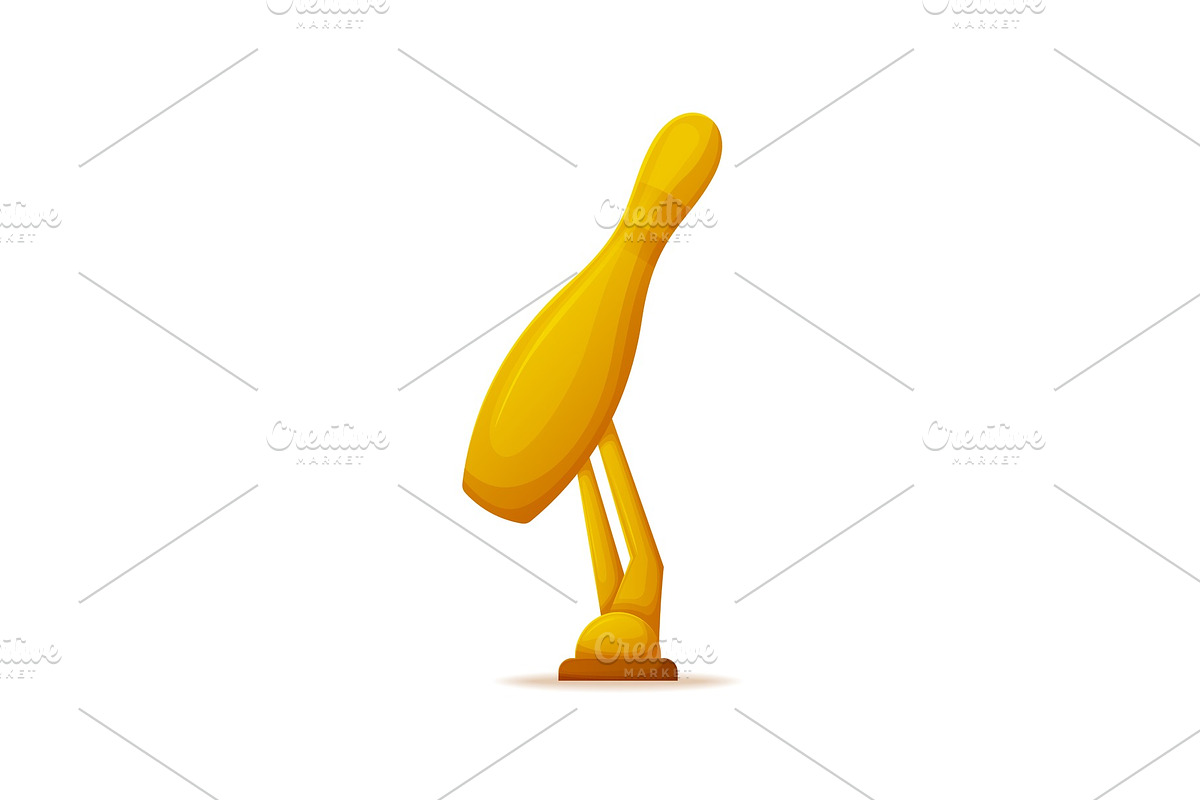 Golden Award of Skittle, Trophy of in Objects - product preview 8