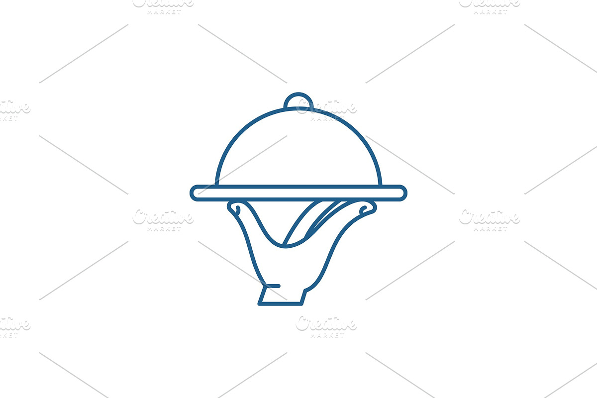 Service line icon concept. Service in Illustrations - product preview 8