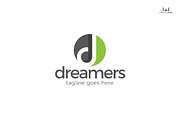 Dreamers - Letter D Logo