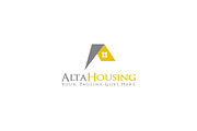 Alta Housing Logo Template