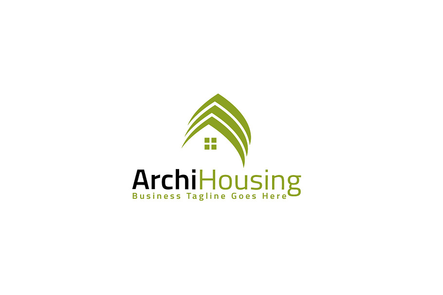 Archi Housing Logo Template