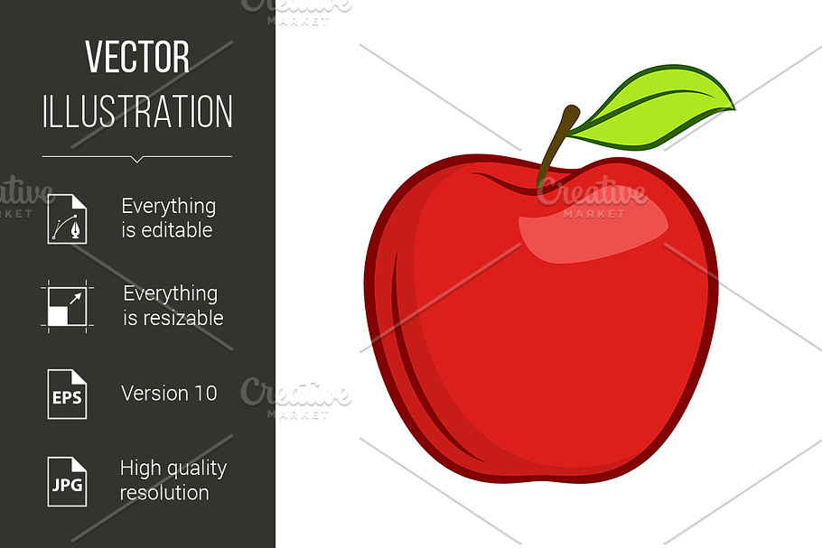 Fruit Icon in Graphics - product preview 8