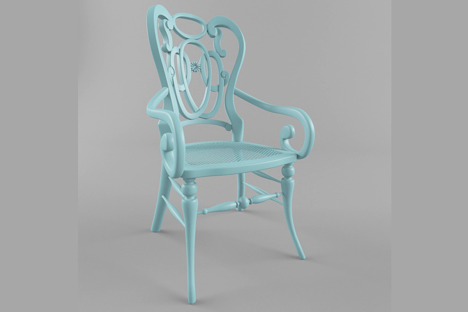 Carved classis style chair