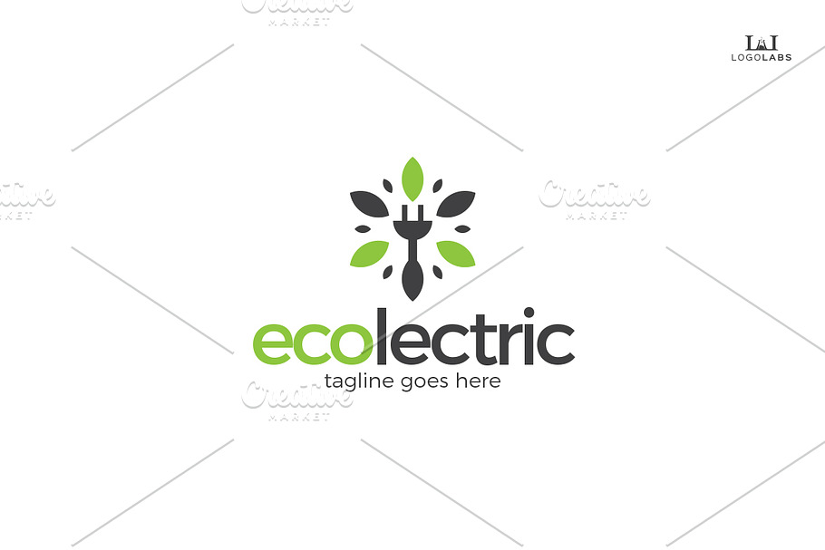Ecolectric Logo in Logo Templates - product preview 8