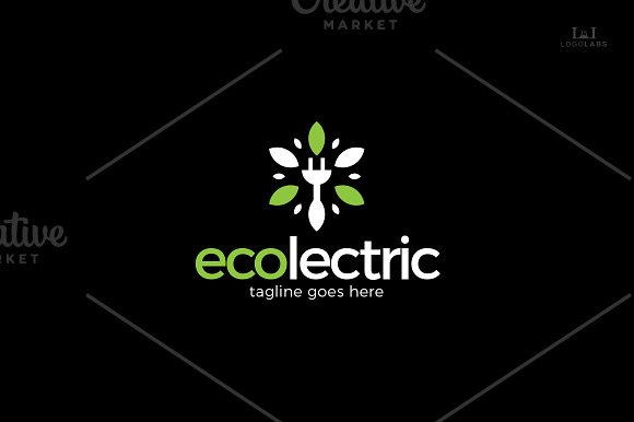 Ecolectric Logo in Logo Templates - product preview 1
