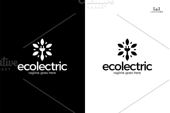 Ecolectric Logo in Logo Templates - product preview 2