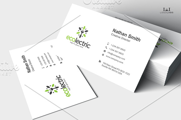 Ecolectric Logo in Logo Templates - product preview 3
