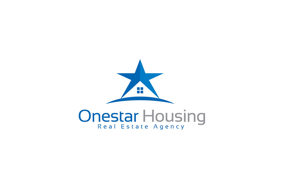 Onestar Housing Logo Template in Logo Templates - product preview 8
