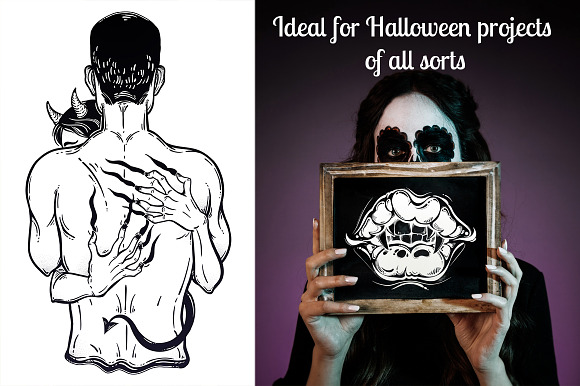 Vampiric Set in Illustrations - product preview 3