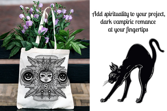 Vampiric Set in Illustrations - product preview 7