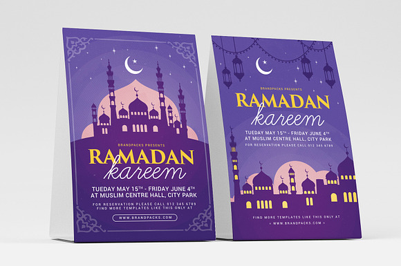 Ramadan Kareem Flyer Templates in Flyer Templates - product preview 2