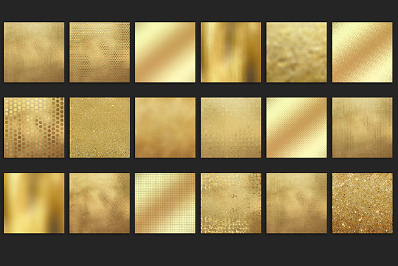 Gold Foil Textures in Textures - product preview 2