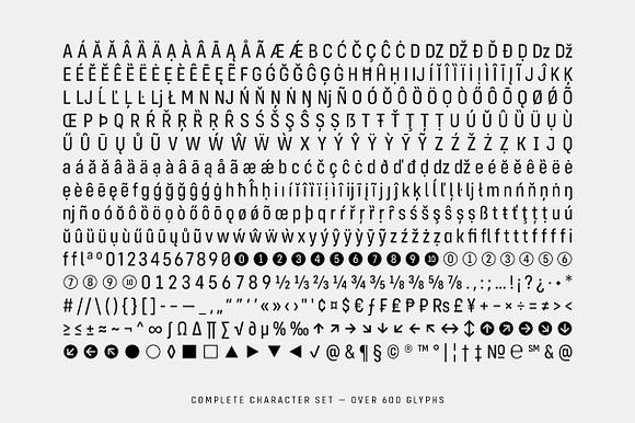 Config Condensed Font Family in Sans-Serif Fonts - product preview 11