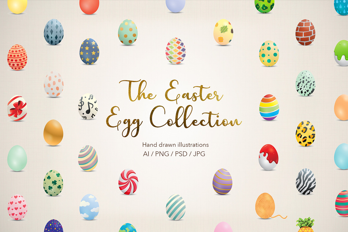 The Easter Egg Collection in Easter Icons - product preview 8