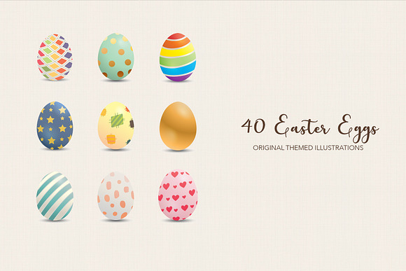 The Easter Egg Collection in Easter Icons - product preview 2