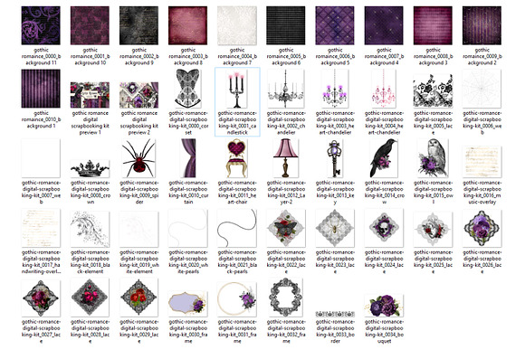 Gothic Romance Graphics in Illustrations - product preview 2