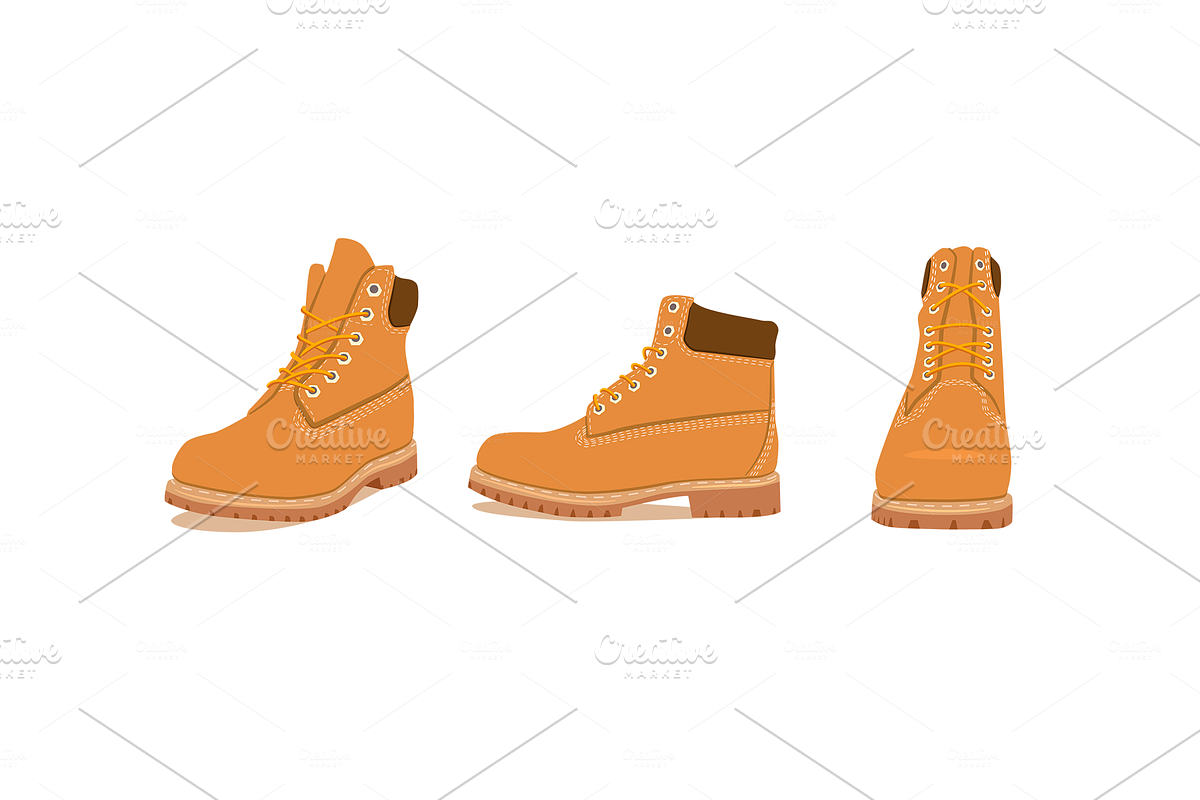 Set of shoes. Vector icons. in Objects - product preview 8