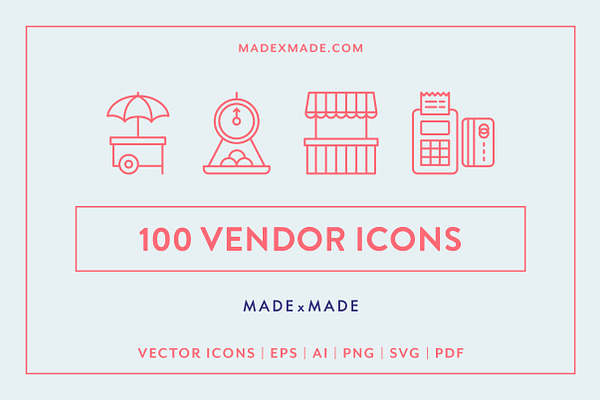 Line Icons – Vendor