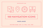 Line Icons – Navigation