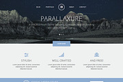 Parallaxure - Axure Template Library
