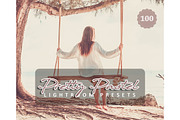 100 Pretty Pastel Lightroom Presets