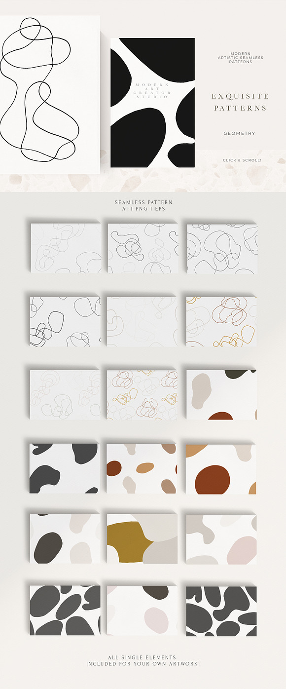 Modern Minimalist Abstract Bundle in Illustrations - product preview 5