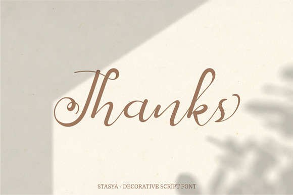 Stasya in Script Fonts - product preview 9