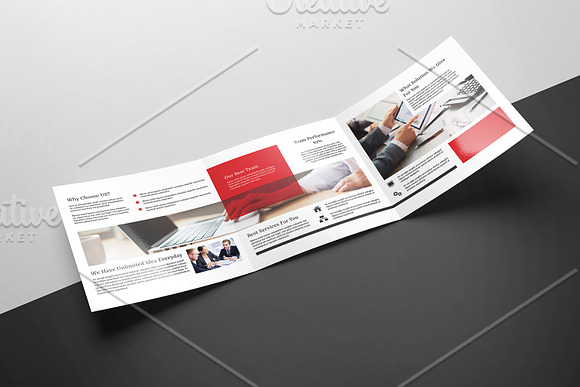 Square Trifold Brochure V868 in Brochure Templates - product preview 1