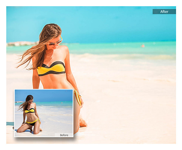 100 Summer Lightroom Presets in Add-Ons - product preview 1