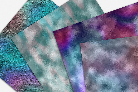 Iridescent Holographic Foil Textures in Textures - product preview 3