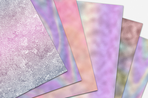 Iridescent Holographic Foil Textures in Textures - product preview 4