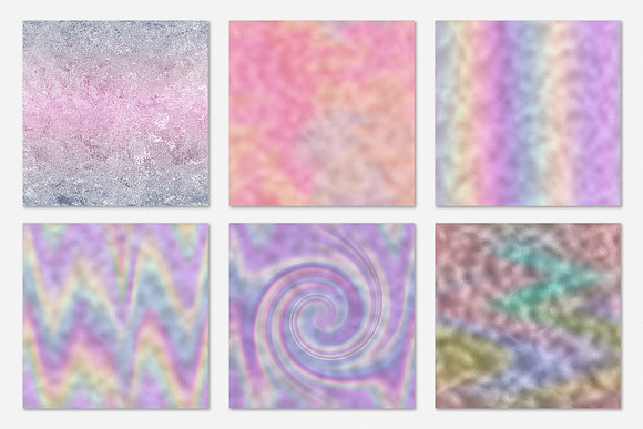 Iridescent Holographic Foil Textures in Textures - product preview 8