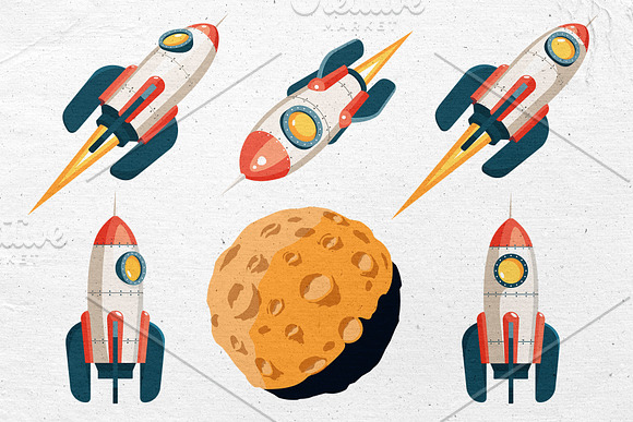 3d Rocket Pack in Illustrations - product preview 1