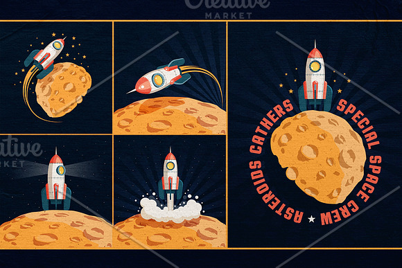 3d Rocket Pack in Illustrations - product preview 3