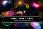Universe PSD Backdrop