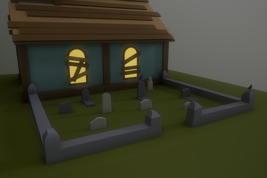 Old Church in Urban - product preview 4
