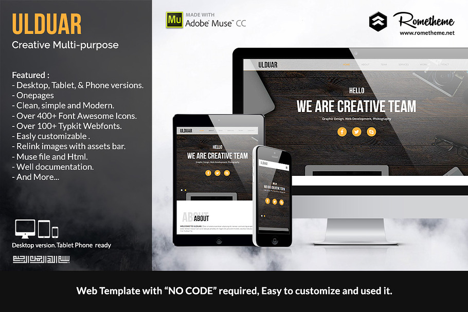 Ulduar Muse Template in Website Templates - product preview 8